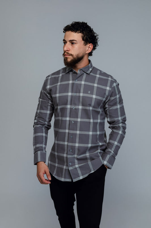 3795 - Camisa chees Raff Manga Longa