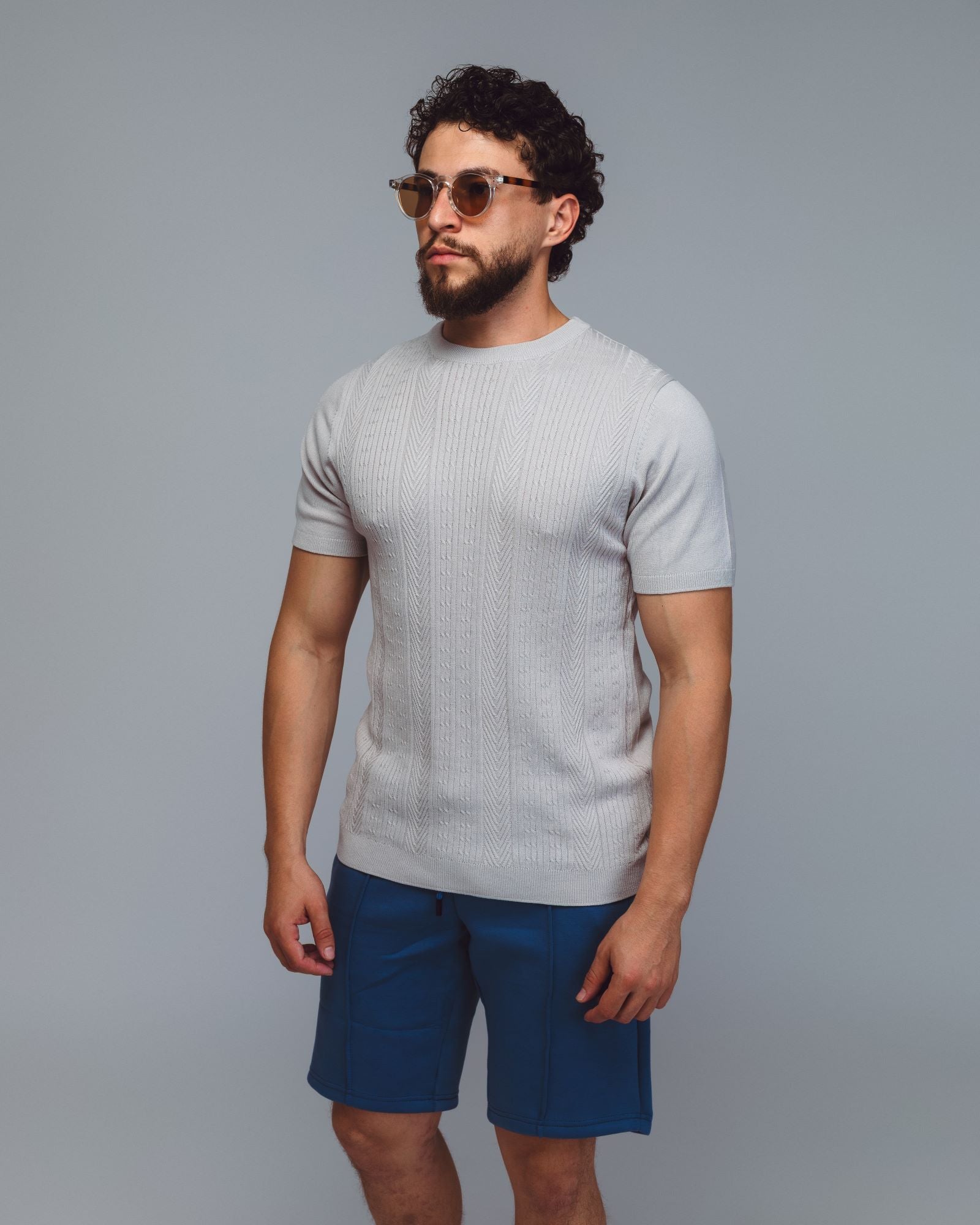 CAMISETA TRICOT LORENZO TEXTURIZADO