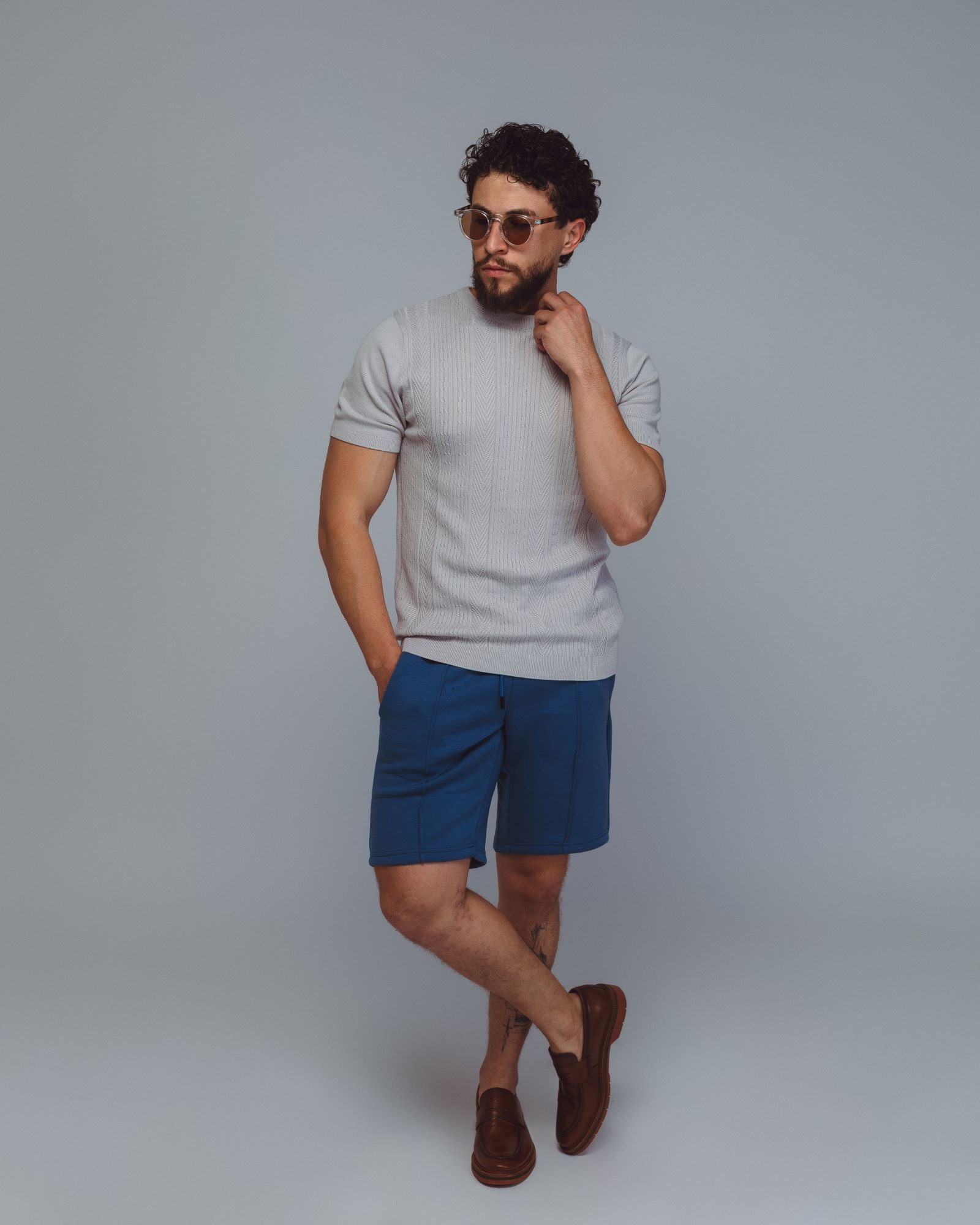 CAMISETA TRICOT LORENZO TEXTURIZADO