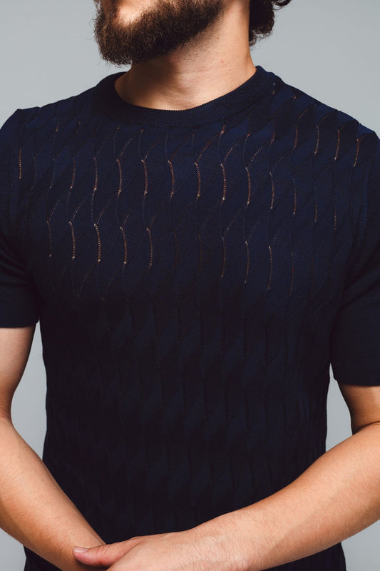 CAMISETA TRICOT RAFF TEXTURIZADO