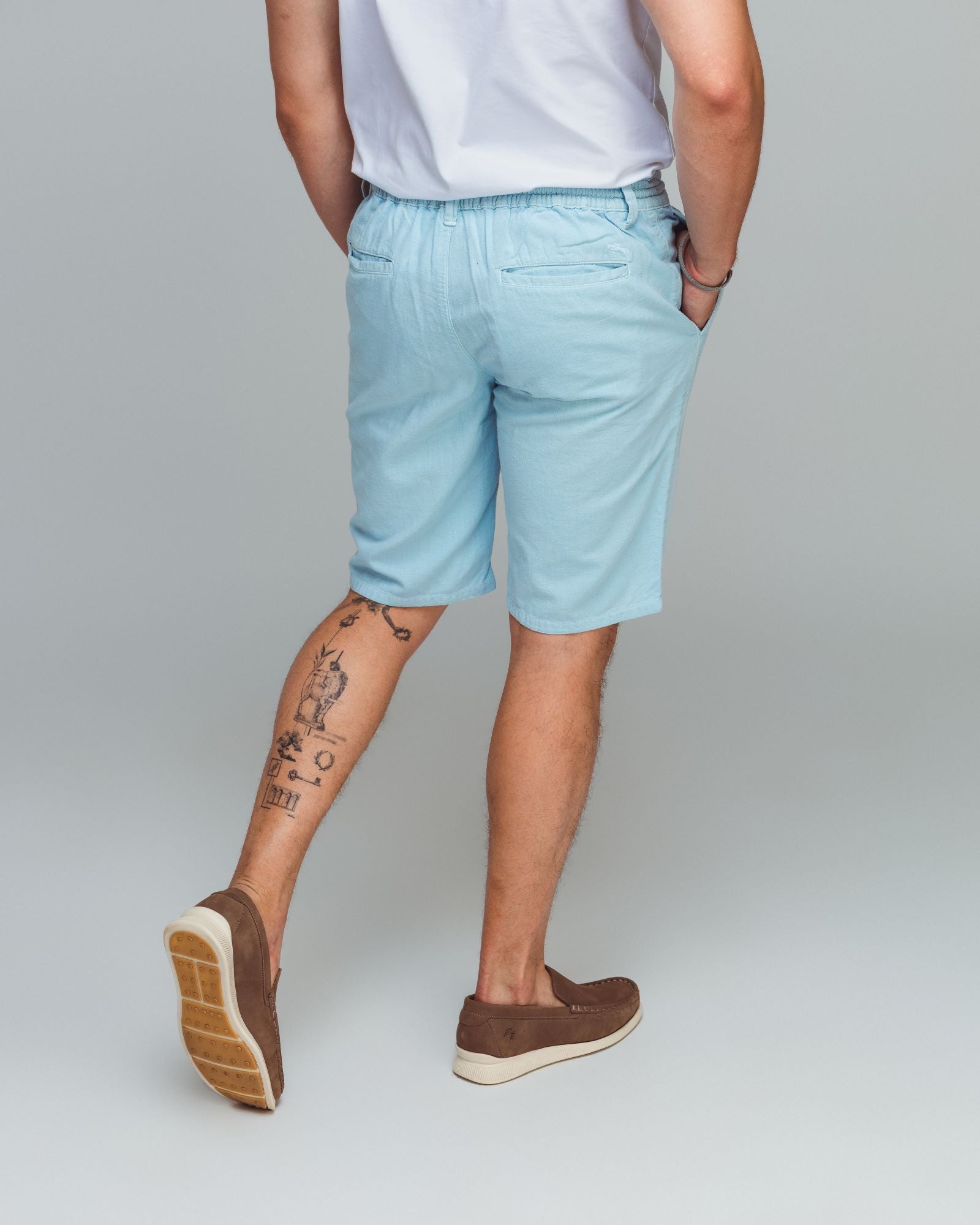 3265 - BERMUDA BOLSO FACA COM CORDÃO