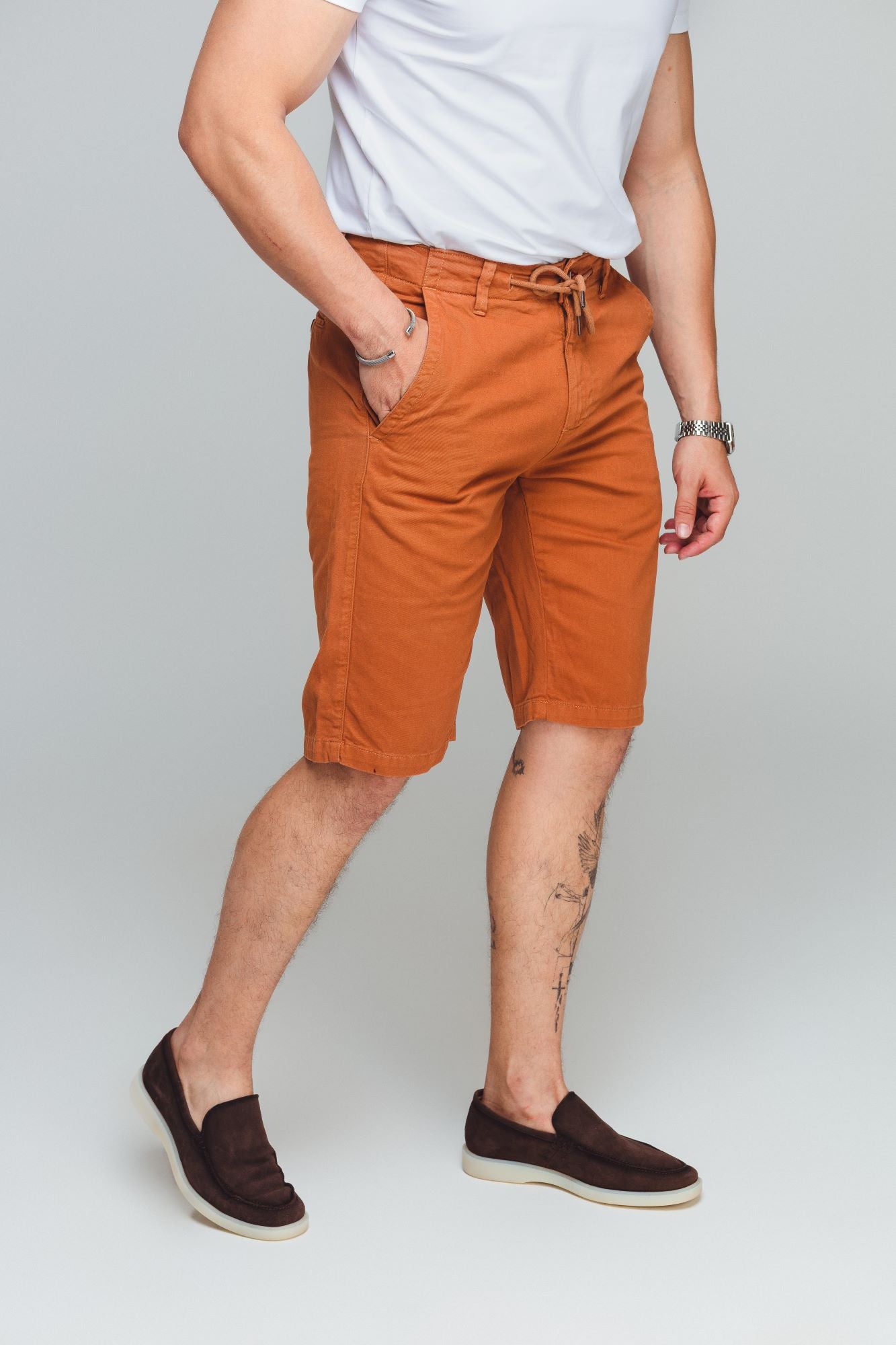 3265 - BERMUDA BOLSO FACA COM CORDÃO