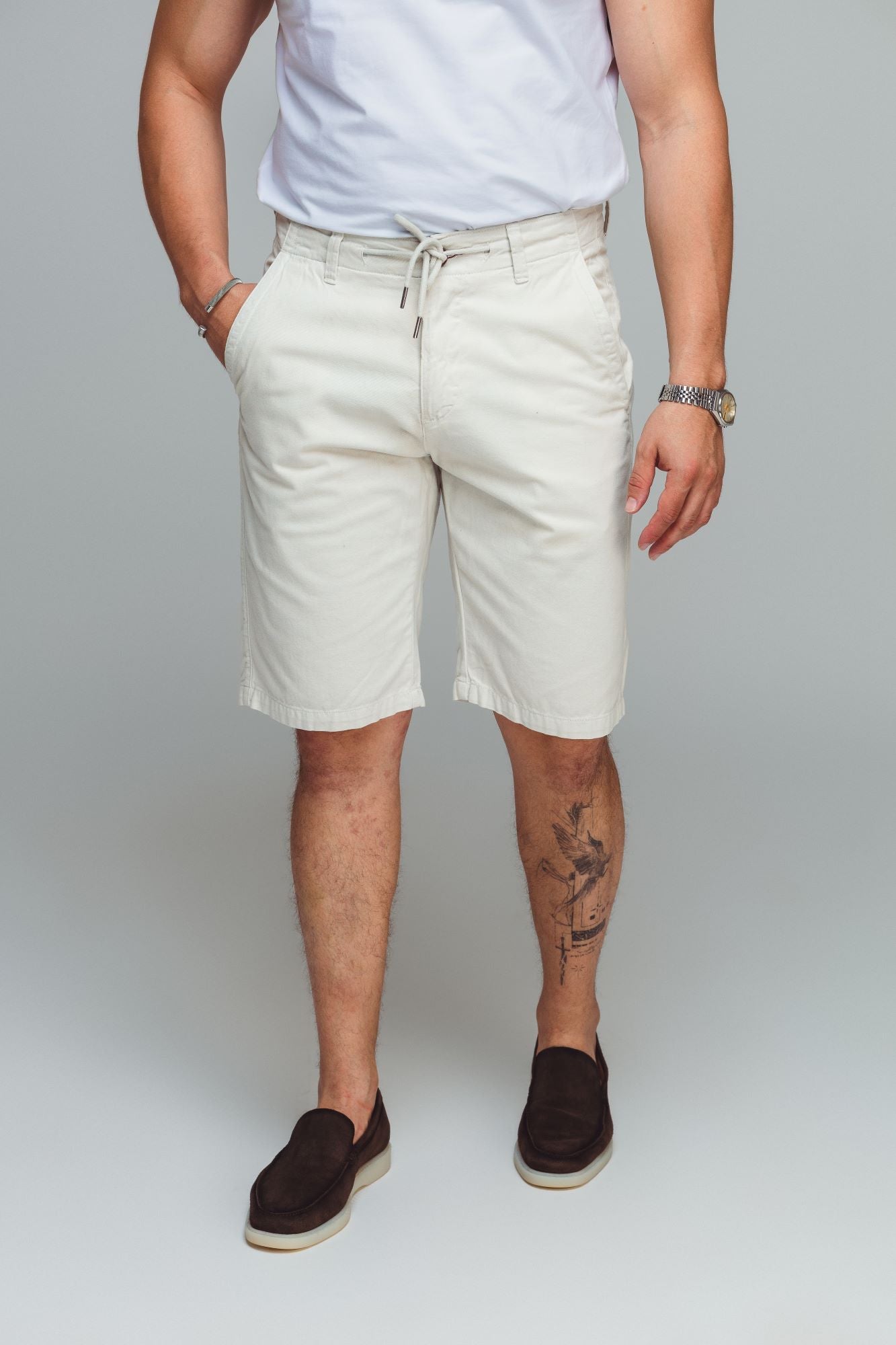 3265 - BERMUDA BOLSO FACA COM CORDÃO