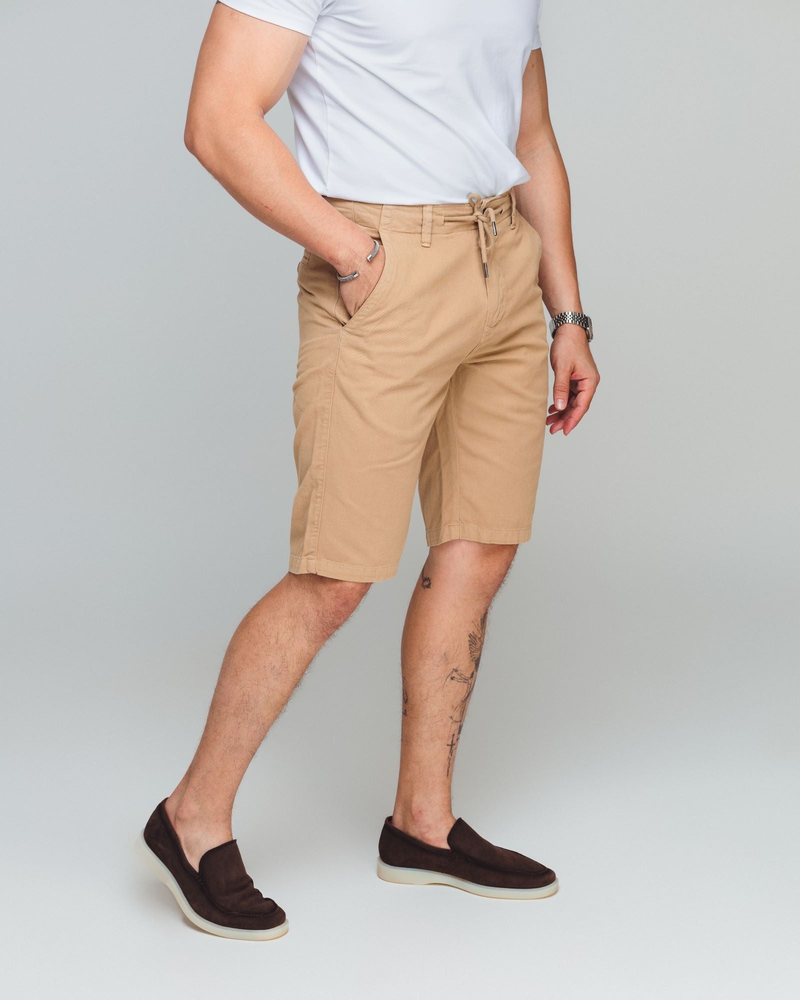 3265 - BERMUDA BOLSO FACA COM CORDÃO