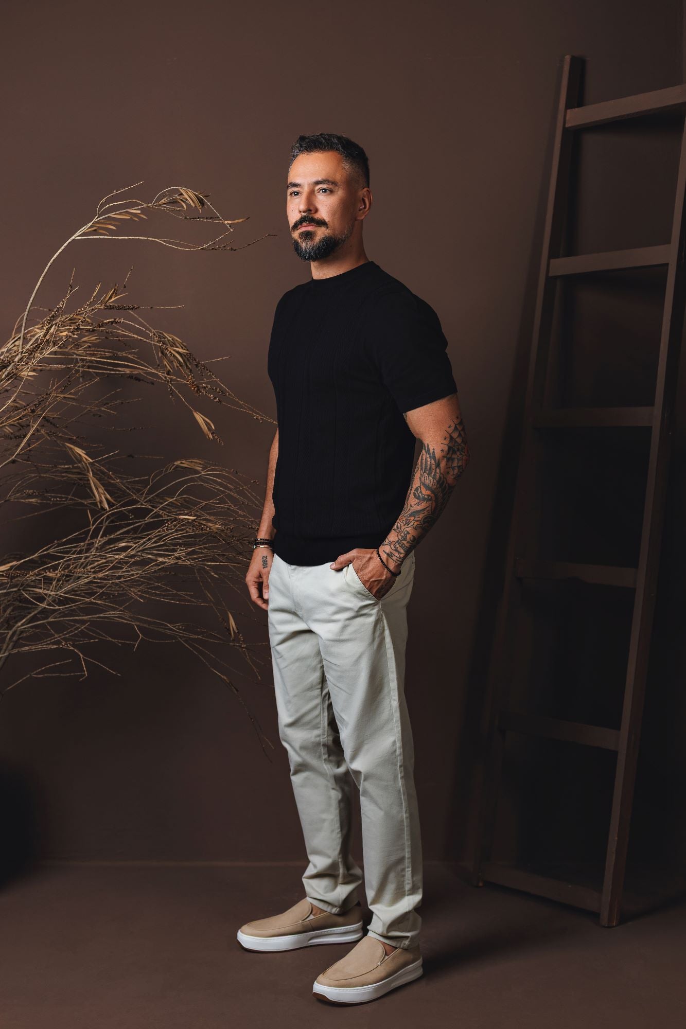 CAMISETA TRICOT LORENZO TEXTURIZADO