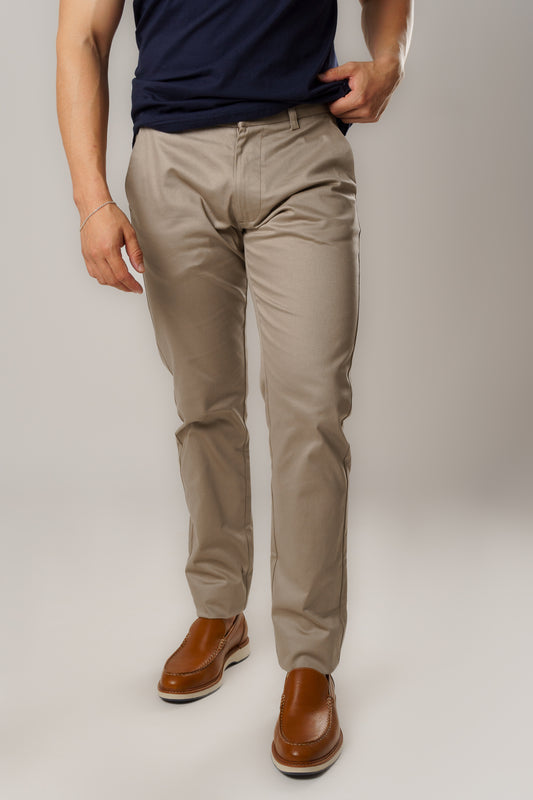 3715 - CALÇA MEIO ELASTICO SLIM FIT