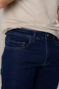CALÇA JEANS FIVE POCKETS SLIM FIT