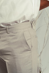Calça Masc. Slim Casual Confort Plus