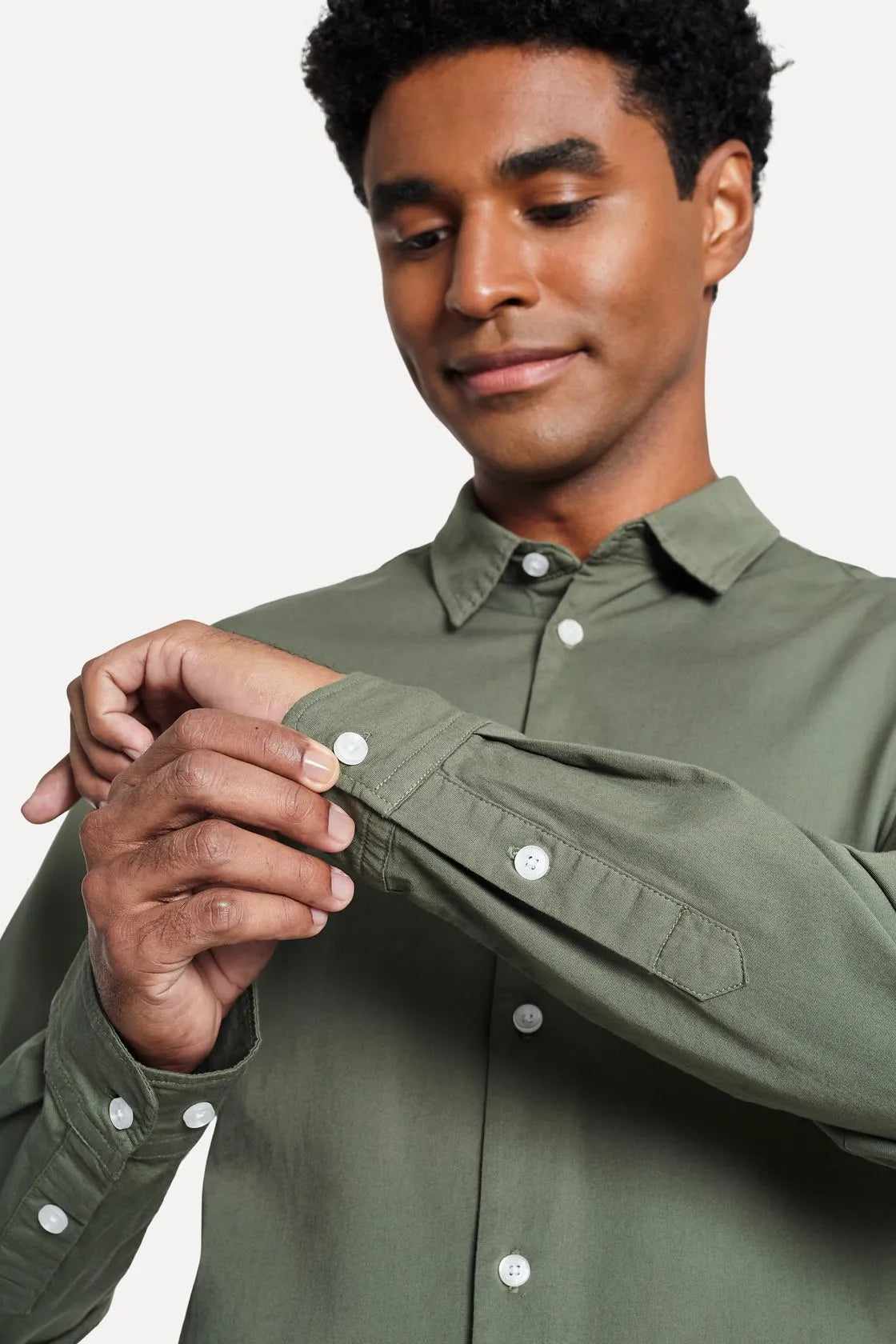3726 - Camisa ML Tricoline Basica Neo