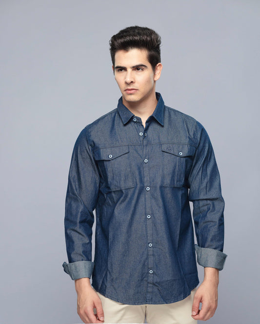 3462 - Camisa Jeans Comfort