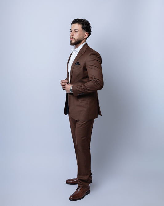 COSTUME - Paleto Slim P.P Gola Bico DIF / Calça Slim Perna Ajustada