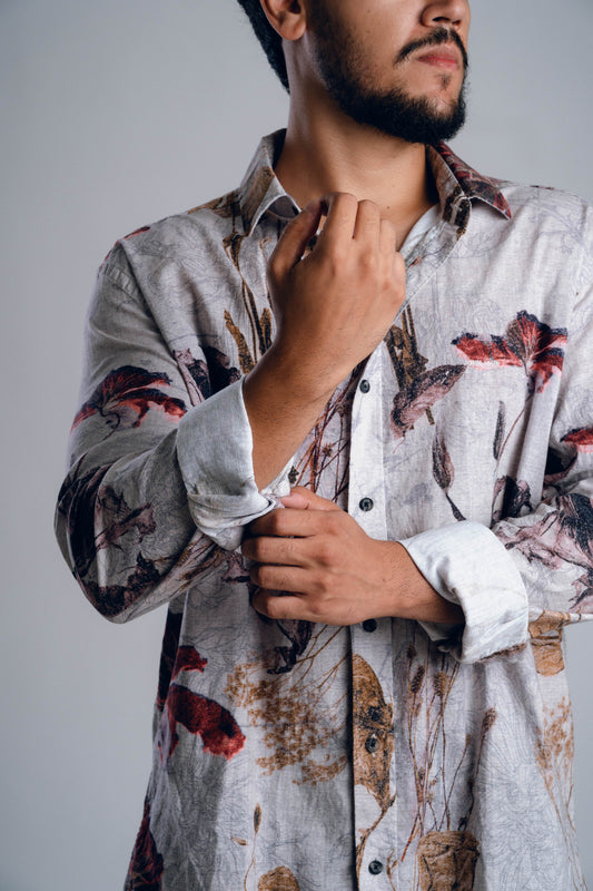 2708 - Camisa Blooms