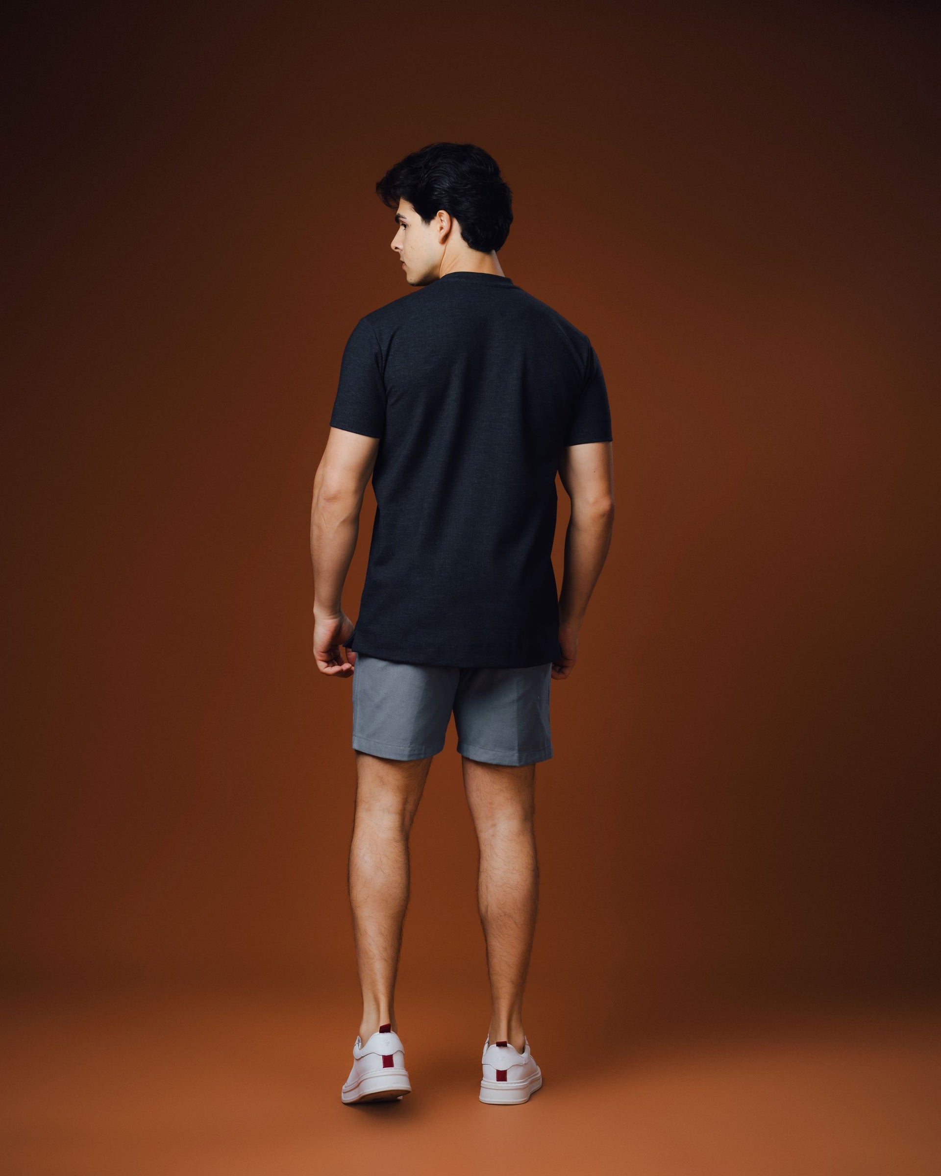 Short Linho Raff Azul Claro