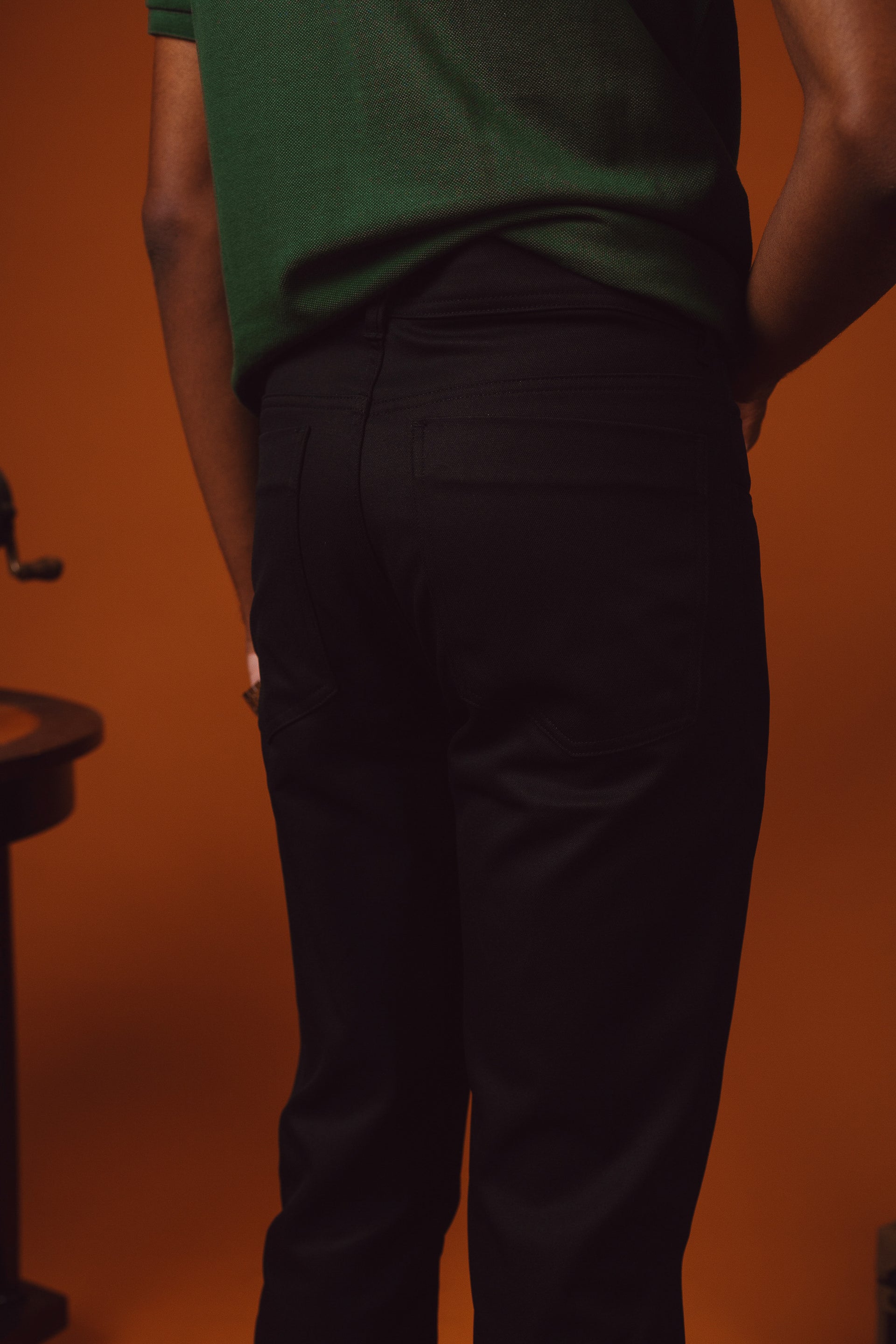 CALÇA FIVE POCKET COUTCH COR PRETO