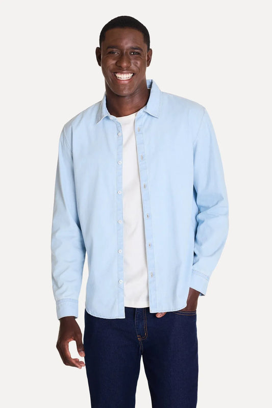 3700 - Camisa ML Jeans