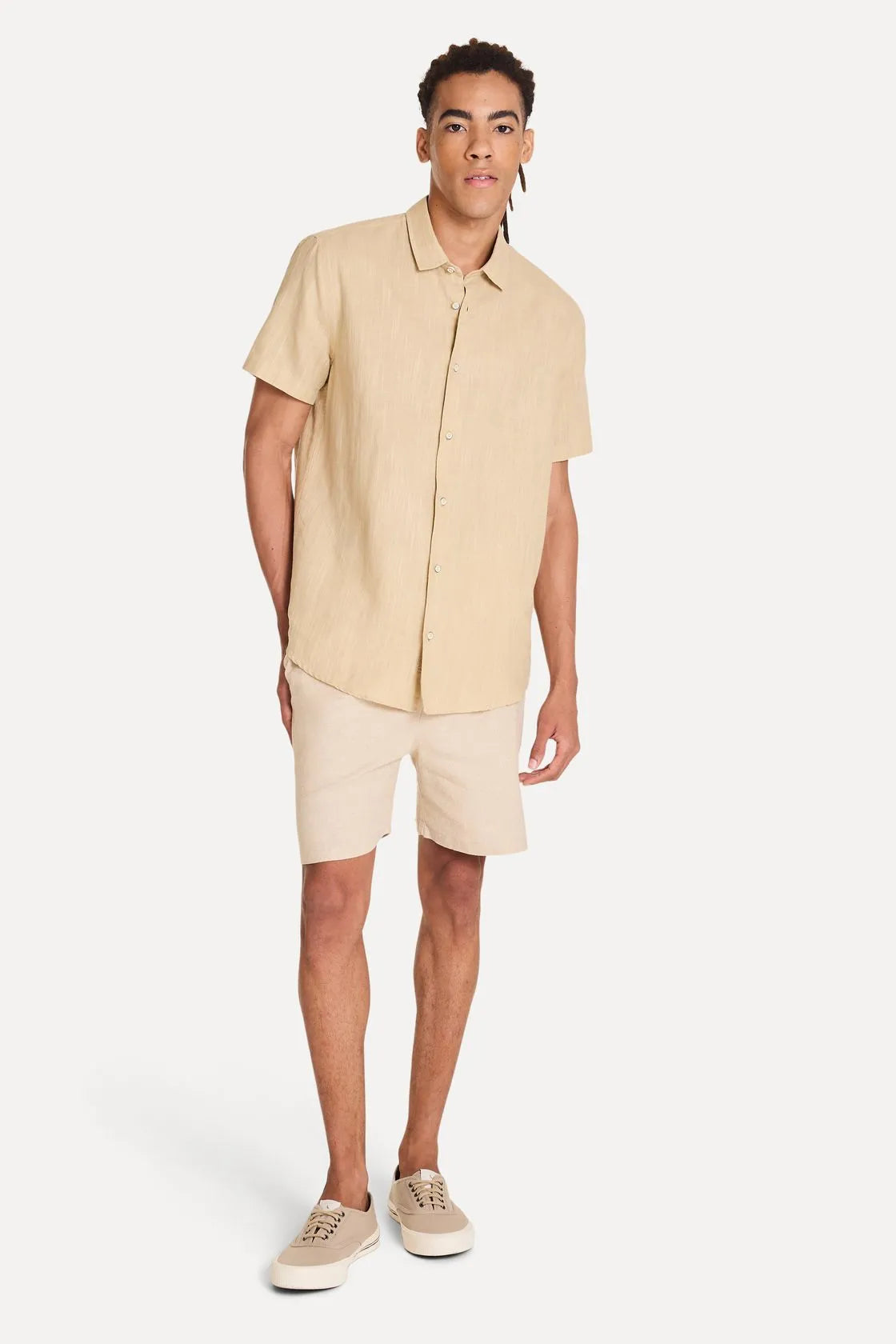 3745 - Camisa MC Linho