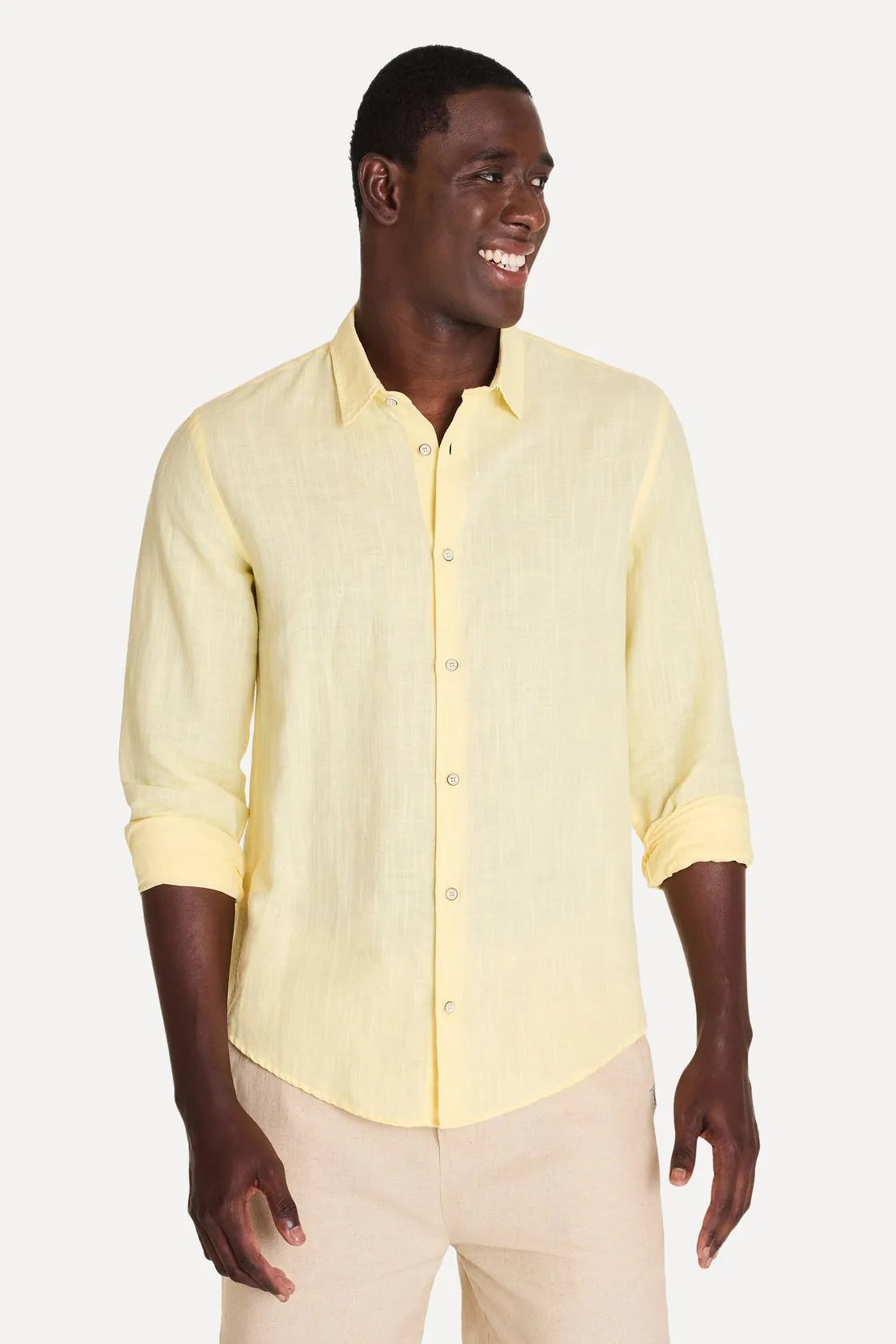 3702 - Camisa ML Linho