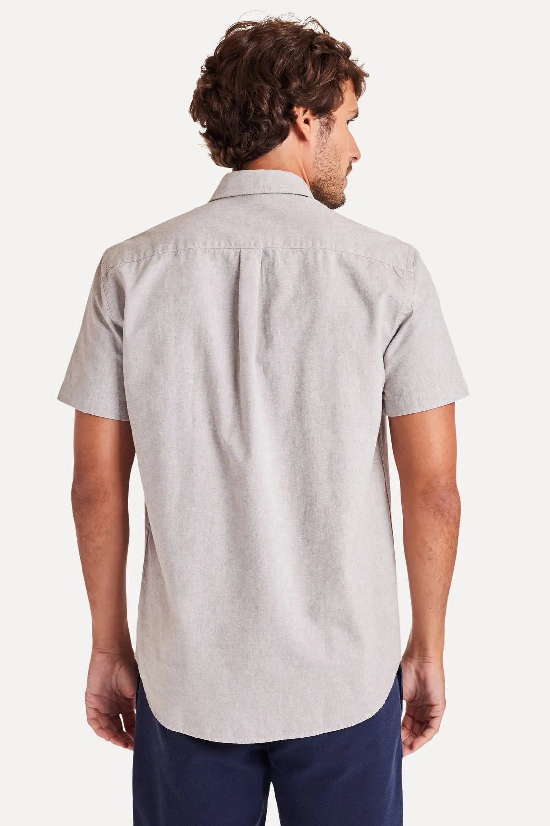 3703 - Camisa MC Oxford