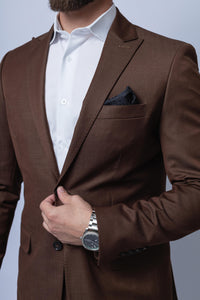 COSTUME - Paleto Slim P.P Gola Bico DIF / Calça Slim Perna Ajustada
