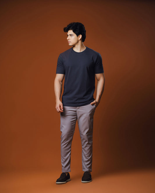 Camiseta Raff Conforto Chumbo