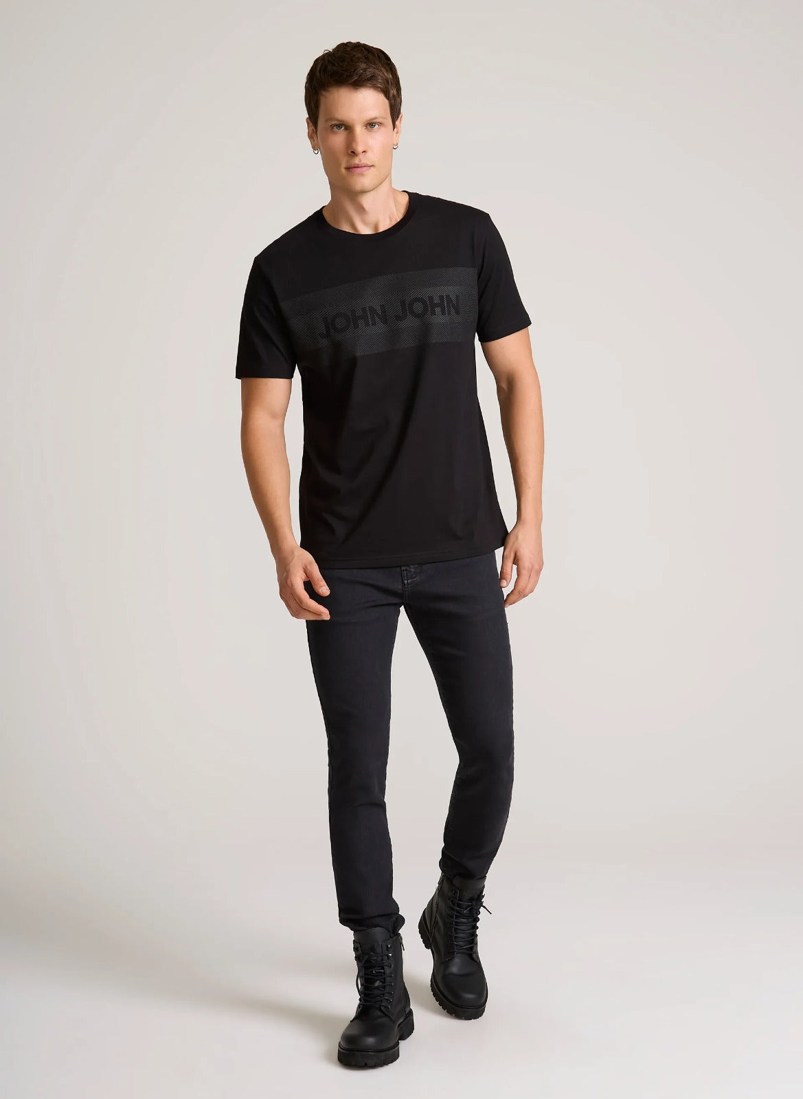 3813 - T Shirt RG Big John Line BLK
