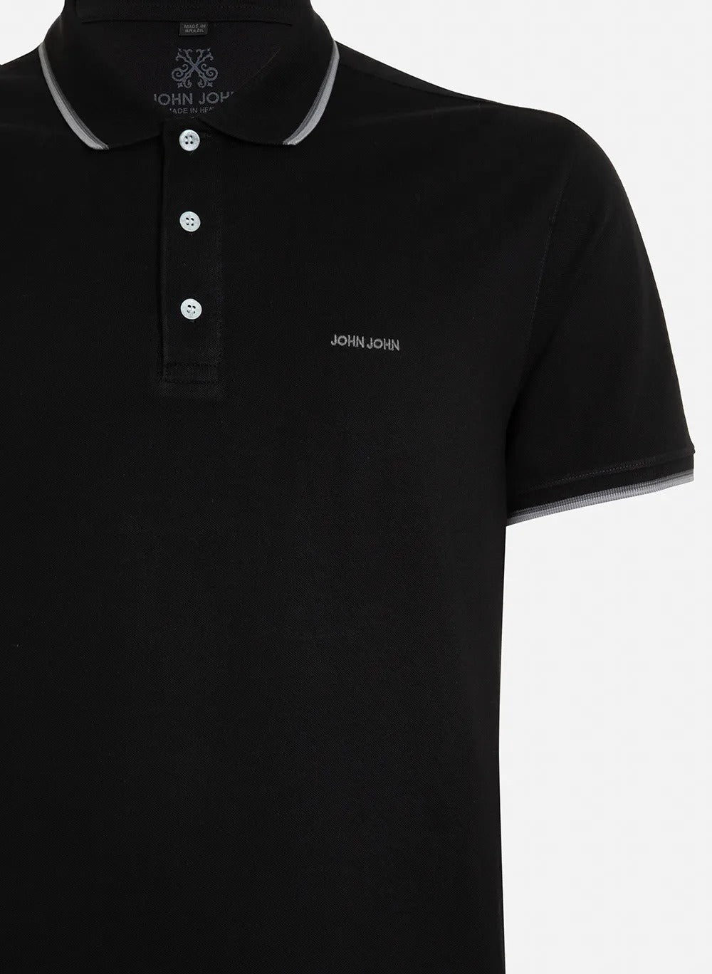 2757 - Polo 2 Lines Preto