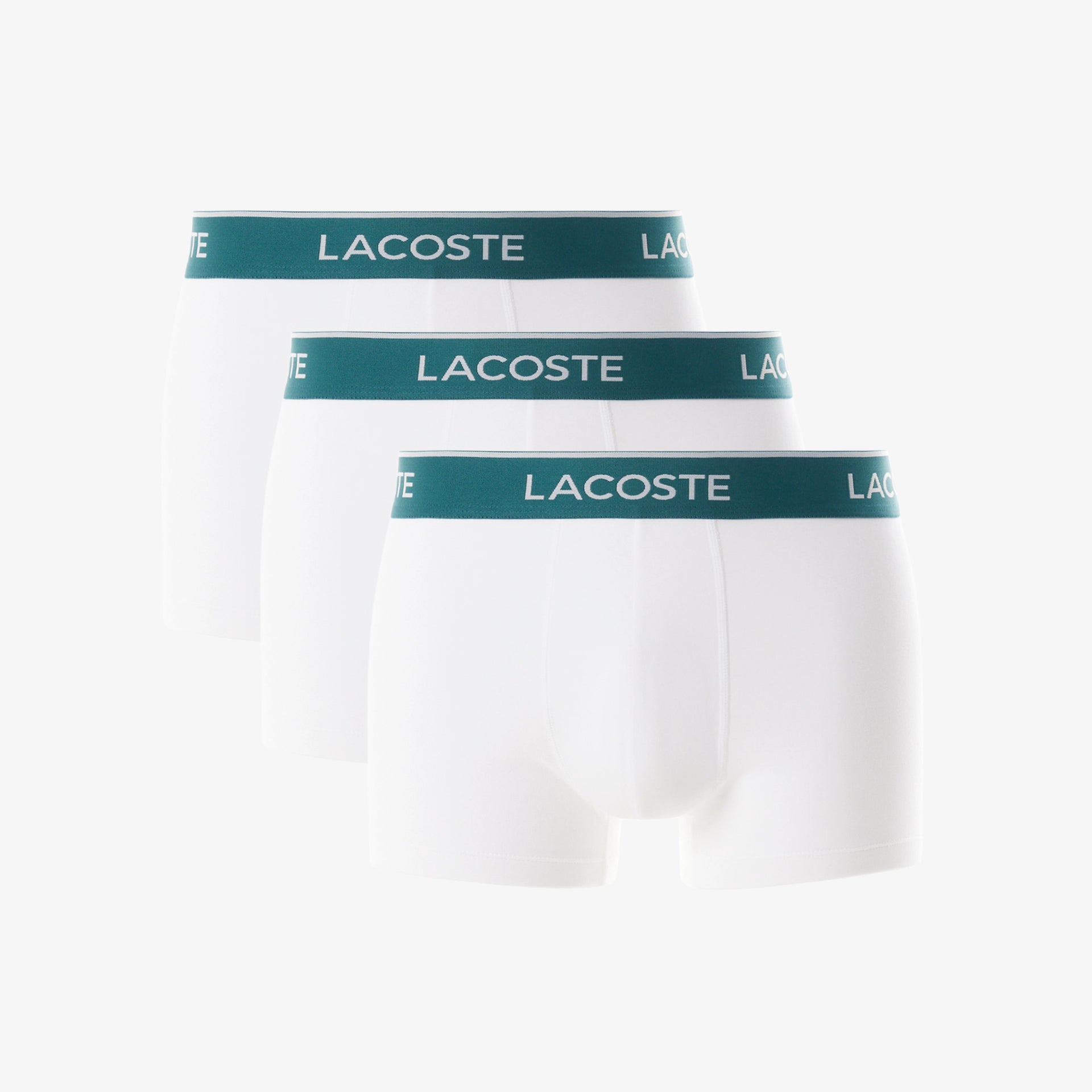 KIT 03 CUECAS LACOSTE BOXER CURTO