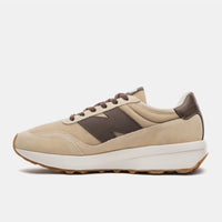 TENIS NEW BALANCE 370V1 - UNISEX - BEGE/MROM