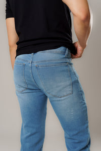 CALÇA JEANS FIVE POCKETS SLIM FIT