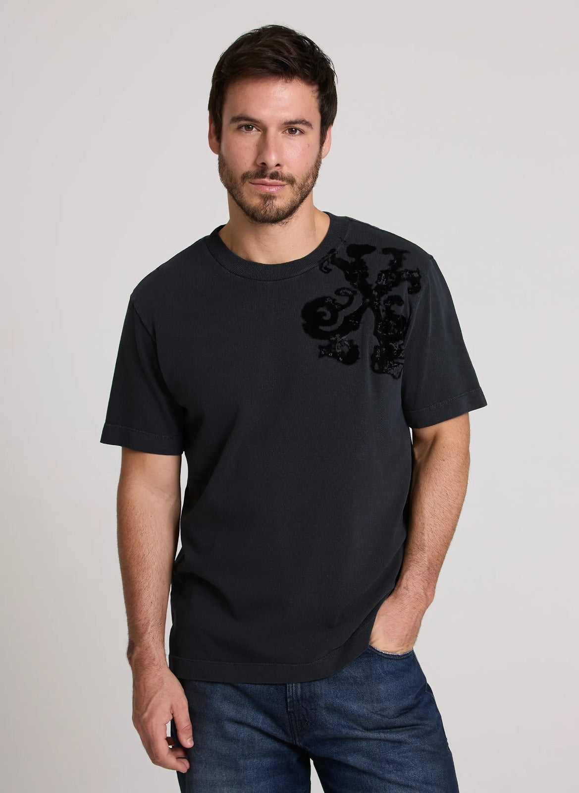 T-SHIRT RX BRASÃO TEXTURE