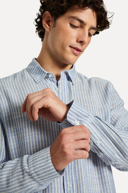 CAMISA LEVE LISTRADA