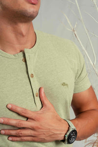Camiseta Lorenzo Henley Manga Curta