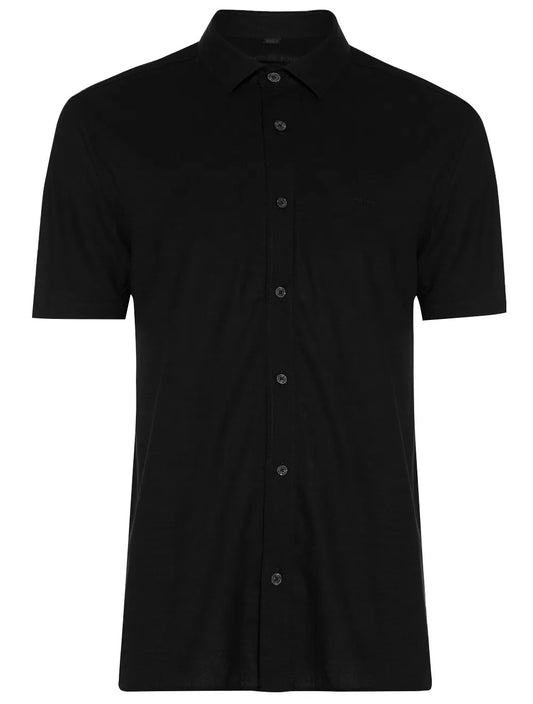 2436 - CAMISA LIGHT COTTON BLACK