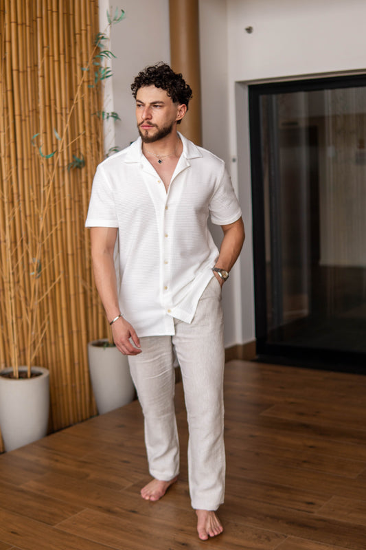 CAMISA SANTORINI BRANCO