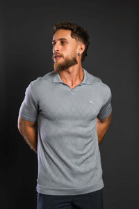 POLO TRICOT ARGYLE