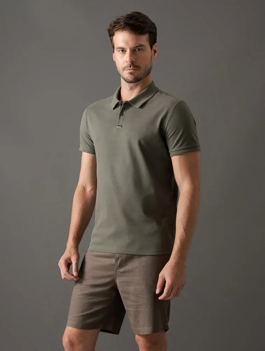 POLO MANGA CURTA CALVIN KLEIN MASCULINA