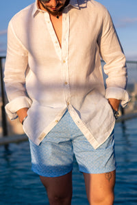 SHORT SARDENHA ONDAS COR OFF WHITE