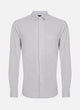 2737 - Camisa New Slim Grey Cinza