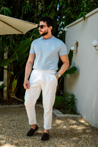 CAMISETA RAFF CONFORT AZUL CLARO