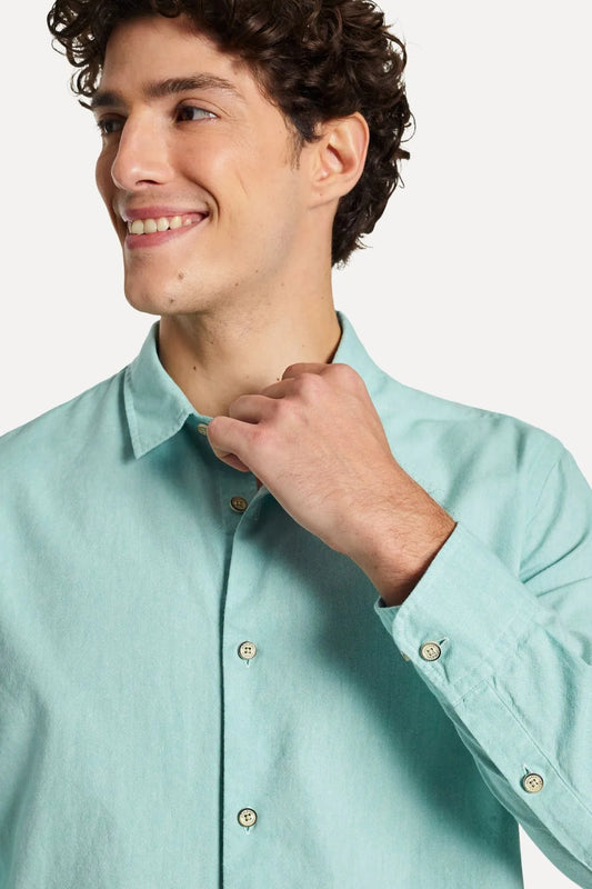 3746 - Camisa ML Oxford