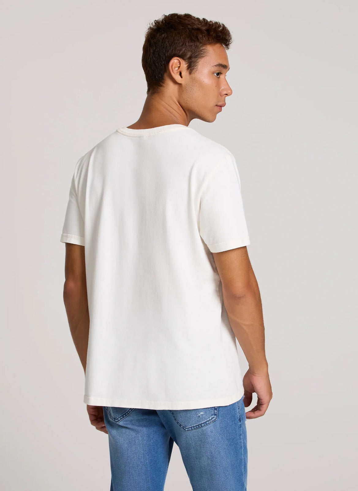 T SHIRT RG BRASÃO OFF WHITE
